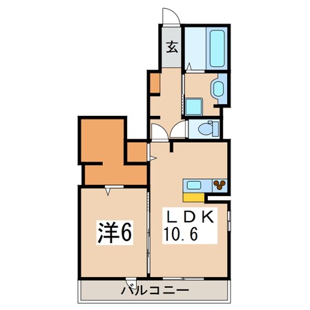 エスペランサの物件間取画像